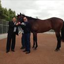 Mr Ye and Gary Moore with Happy Galaxy at Rosehill